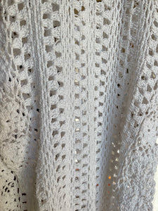 High-Slit / Halter Crochet Dress